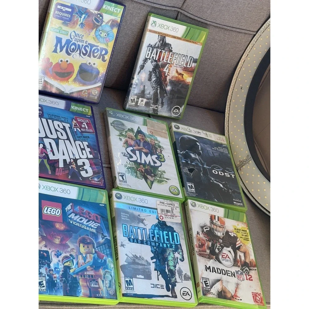 Lot‎ Of 8 Xbox 360 Games